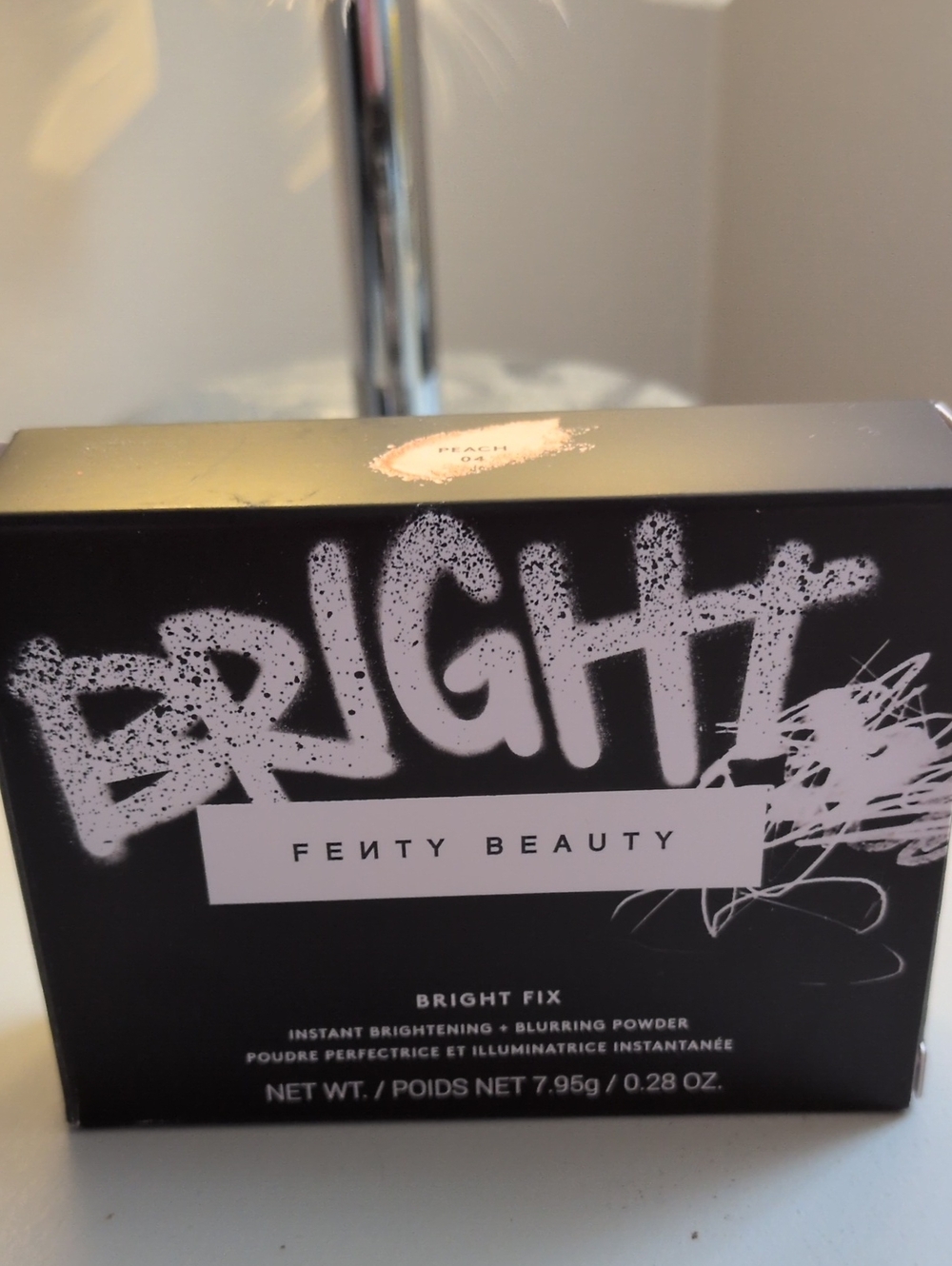 Fenty Beauty Bright Fix Instant Brightening Powder - Peach Shade